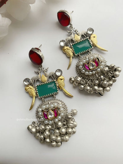 SHRAVANI FUSION EARRINGS