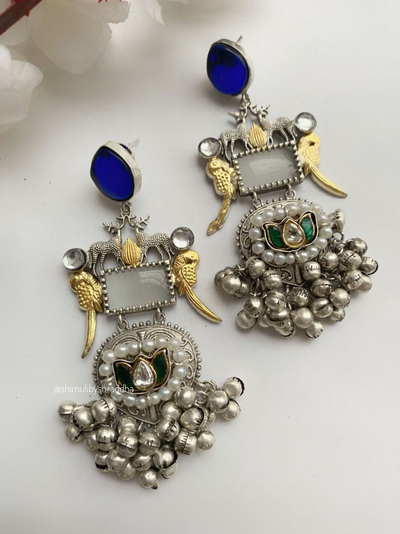 SHRAVANI FUSION EARRINGS