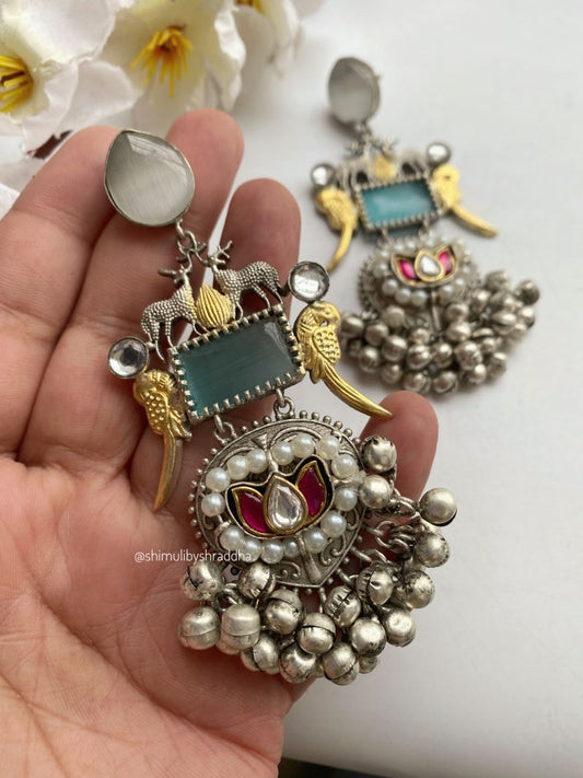 SHRAVANI FUSION EARRINGS