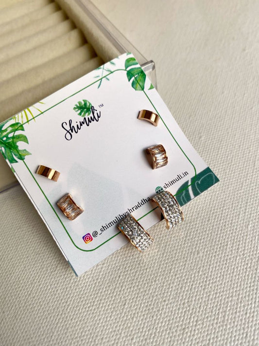 STUD EARRINGS SET