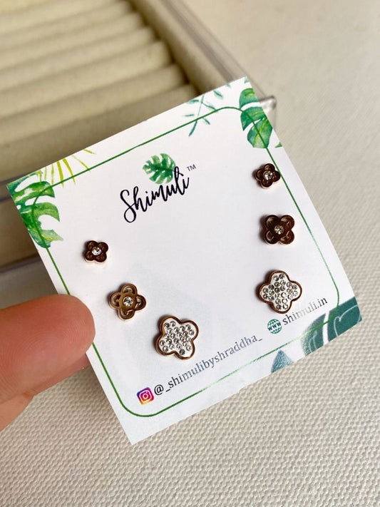 STUD EARRINGS SET