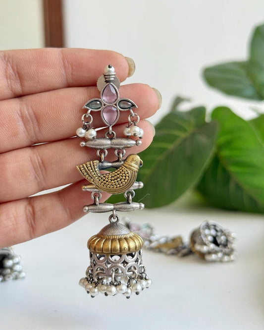 CHARVI DUAL TONE JHUMKA