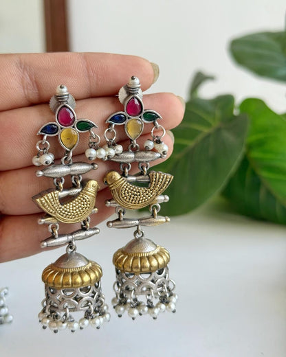 CHARVI DUAL TONE JHUMKA