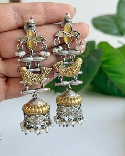 CHARVI DUAL TONE JHUMKA