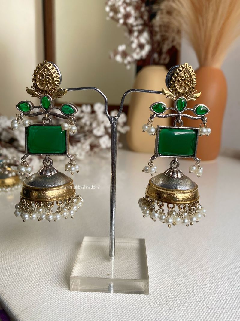 VEDA DUAL TONE JHUMKA