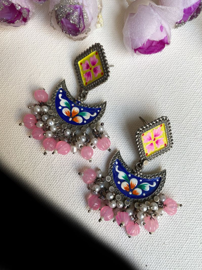 DAMINI MEENAKARI EARRINGS