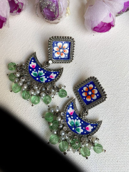 DAMINI MEENAKARI EARRINGS