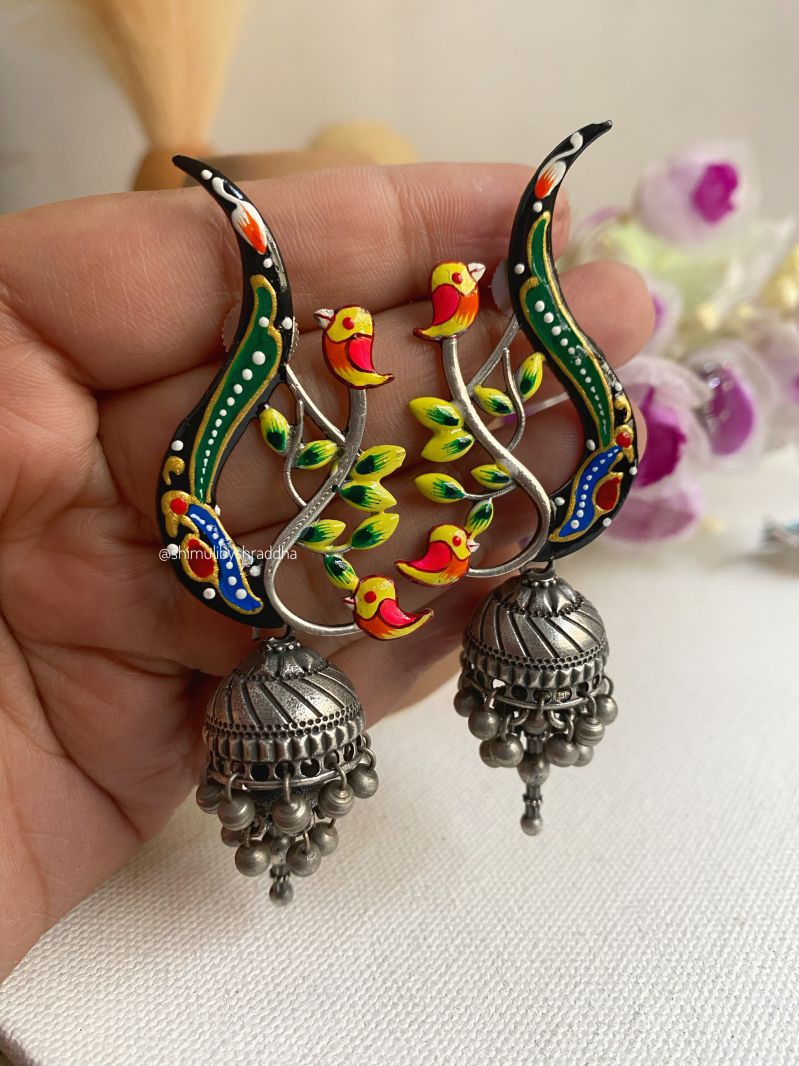 KADAMBARI MEENAKARI JHUMKA
