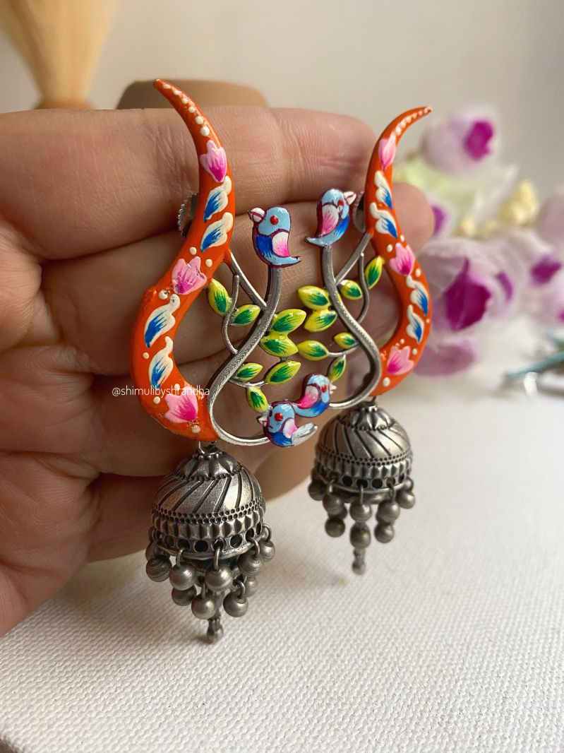 KADAMBARI MEENAKARI JHUMKA