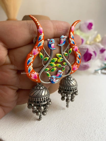 KADAMBARI MEENAKARI JHUMKA