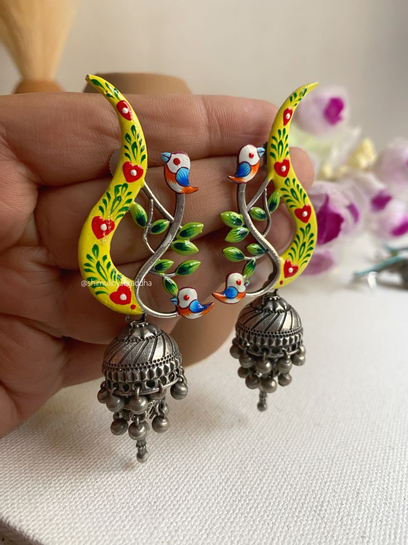 KADAMBARI MEENAKARI JHUMKA