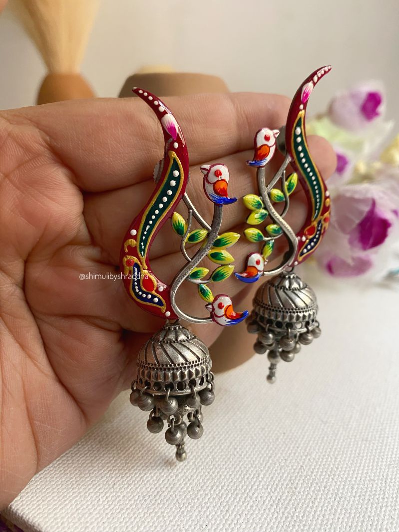 KADAMBARI MEENAKARI JHUMKA
