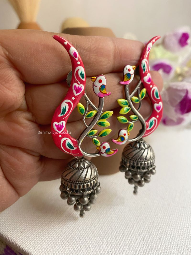 KADAMBARI MEENAKARI JHUMKA