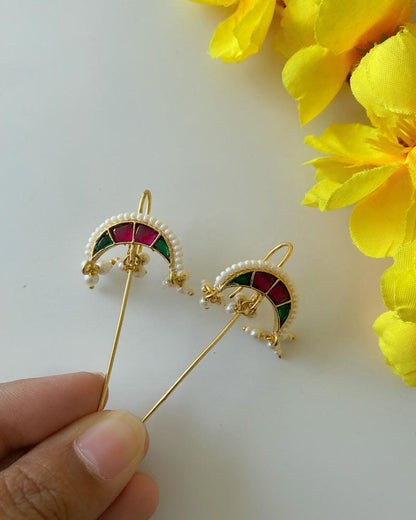 KASHI CUFF PIN EARRINGS