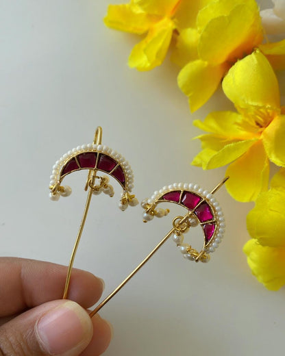 KASHI CUFF PIN EARRINGS
