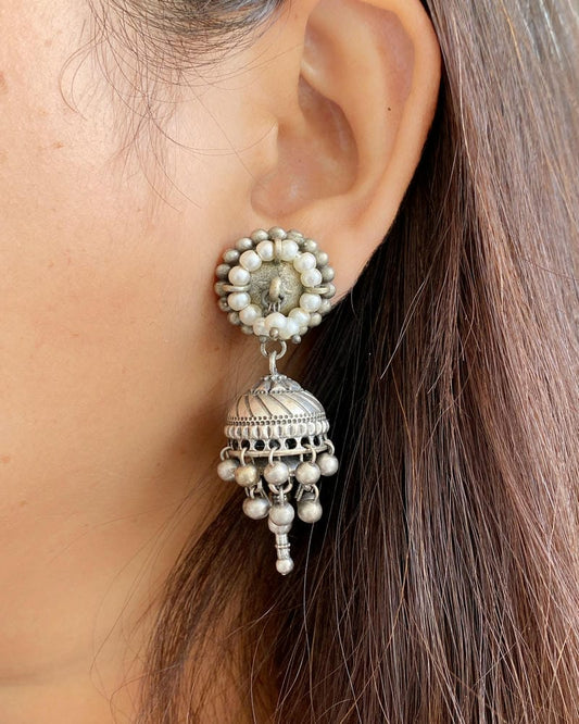 AAVYA PEARL JHUMKA