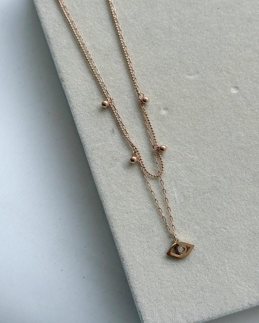 SCARLETT EVIL EYE CHAIN