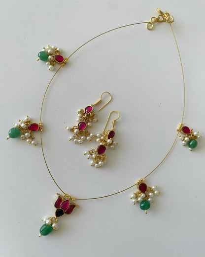 INVISIBLE CHAIN NECKLACE SET