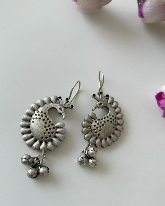 SILVERLOOKALIKE EARRINGS