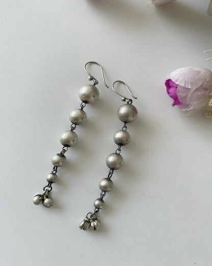 SILVERLOOKALIKE EARRINGS