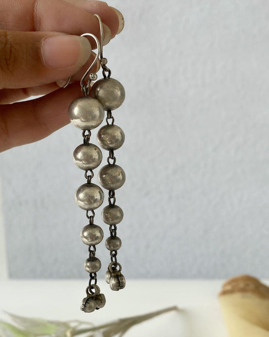 SILVERLOOKALIKE EARRINGS
