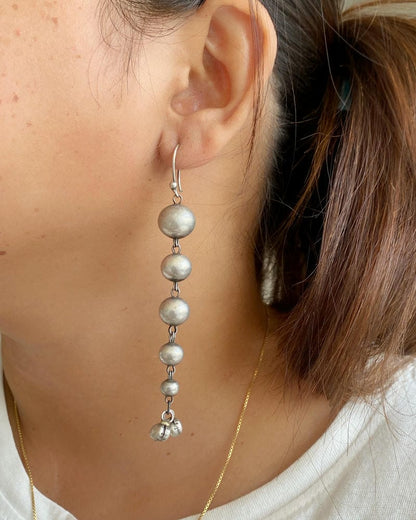 SILVERLOOKALIKE EARRINGS