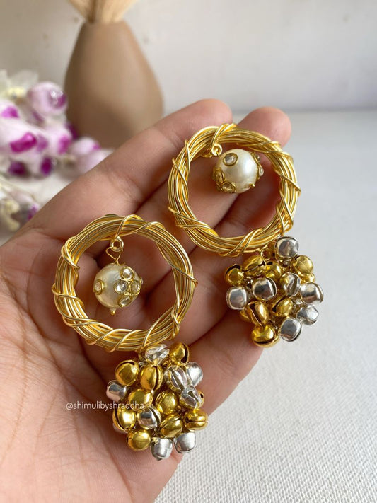 GUNJAN GHUNGHAROO EARRINGS