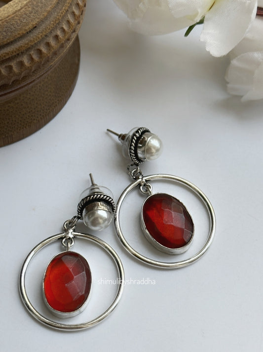 GERMAN SILVER EARRINGS