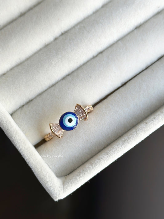 ELLA EVIL EYE RINGS