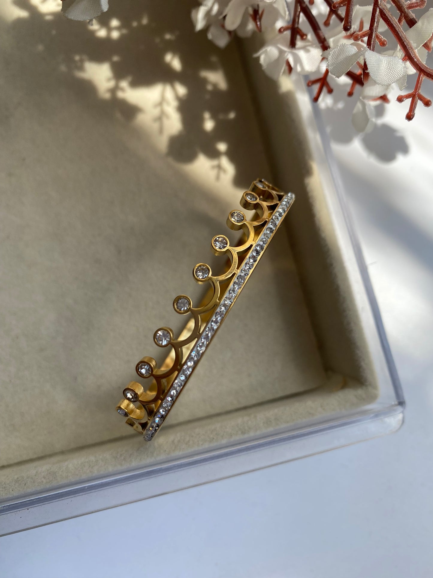 CROWN BRACELET - GOLD